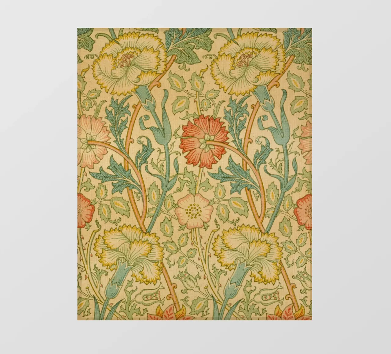 William Morris - Pink and Rose pvc cover by William Store