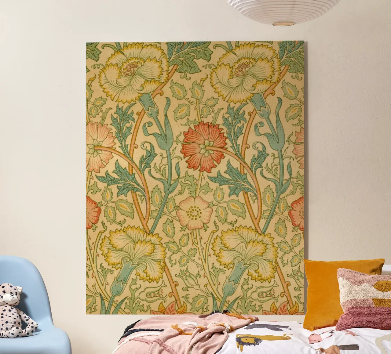 William Morris - Rosa e rosa plexiglass da William Store