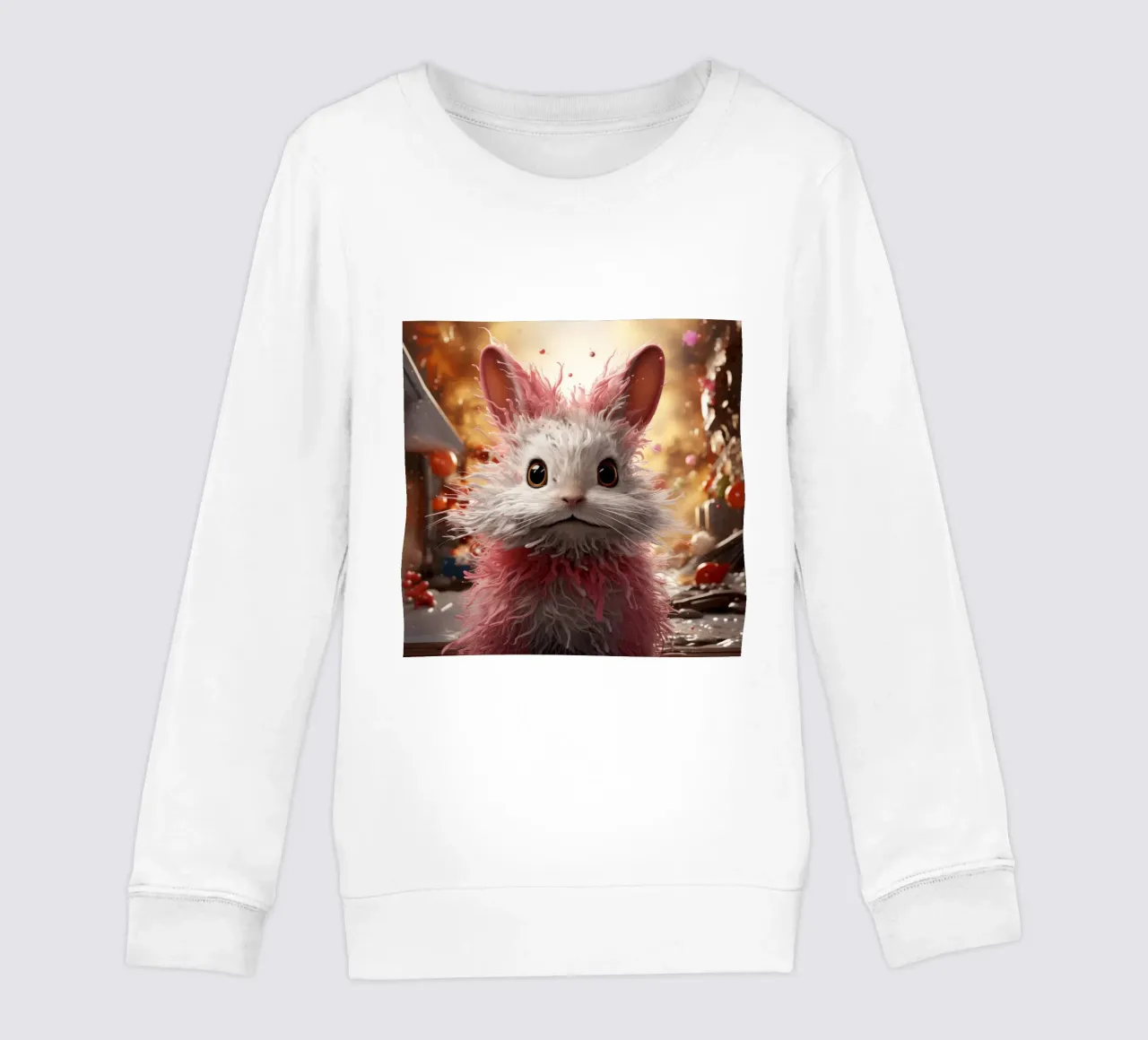 Ritratto di coniglio d'angora felpa bambino da Animal Portraits