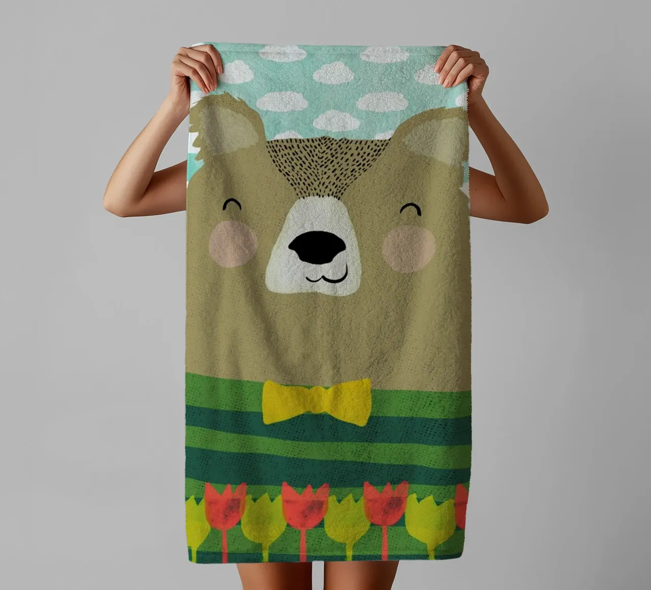 Gardener Bruno asciugamano da bagno da treechild