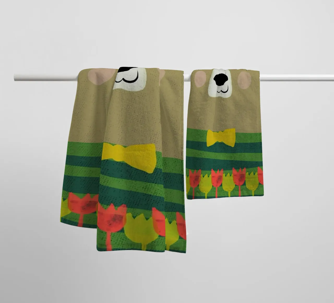 Gardener Bruno asciugamano da bagno da treechild