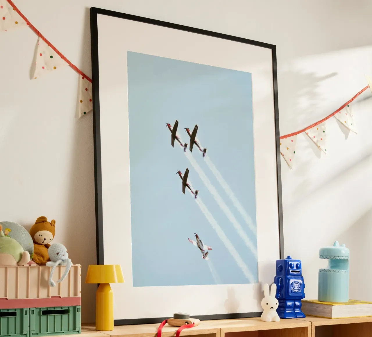Vintage IAF II, 2018 poster con telaio in alluminio da Tal Paz-Fridman