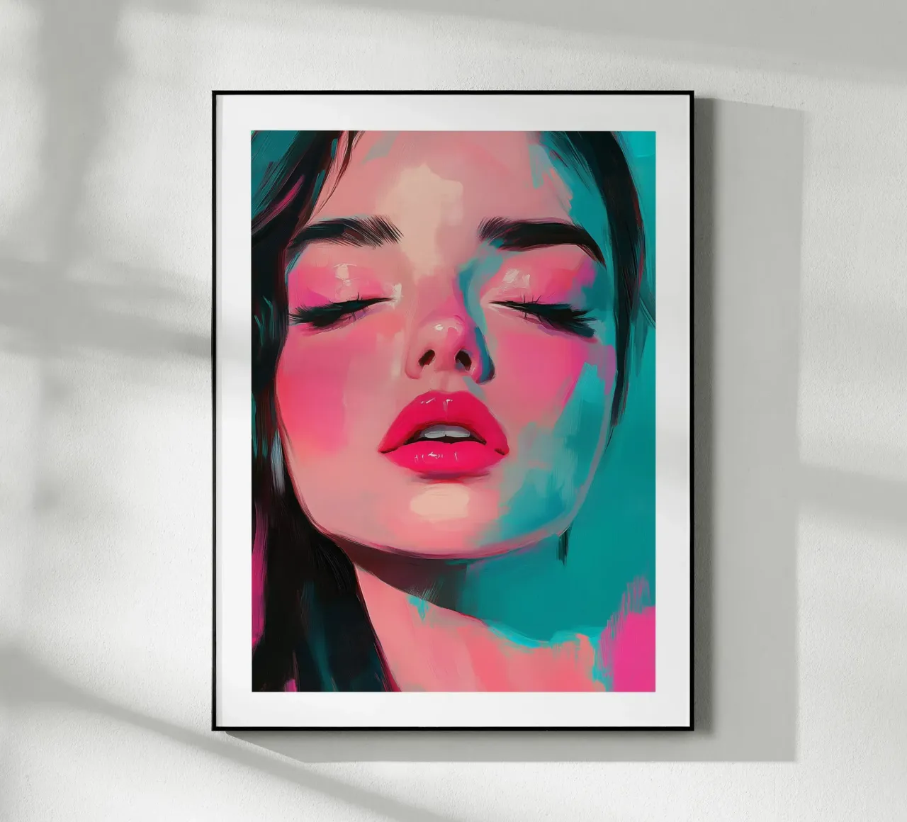 Neon Radiance acrylic glass by Glitch & Glam