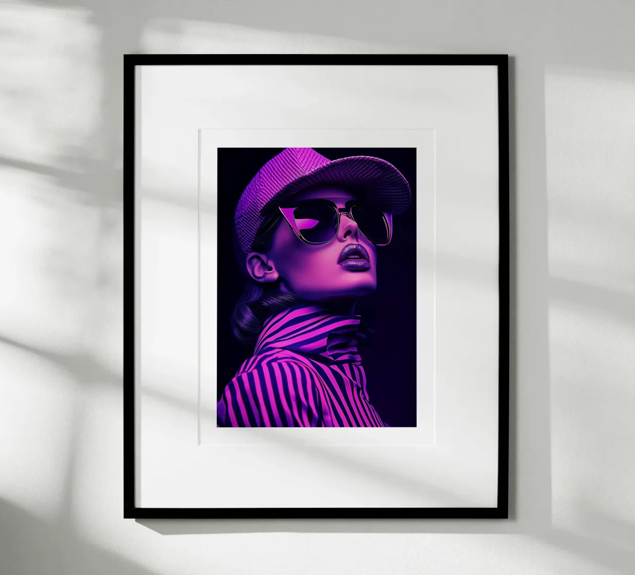 Neon Chic poster da Glitch & Glam