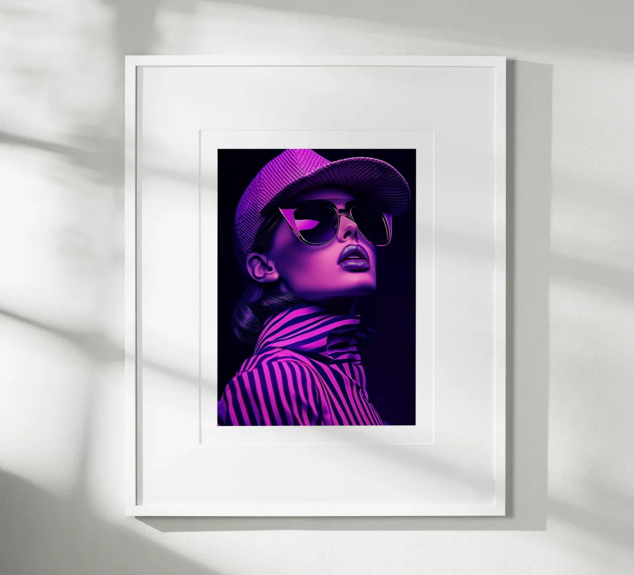 Neon Chic poster da Glitch & Glam
