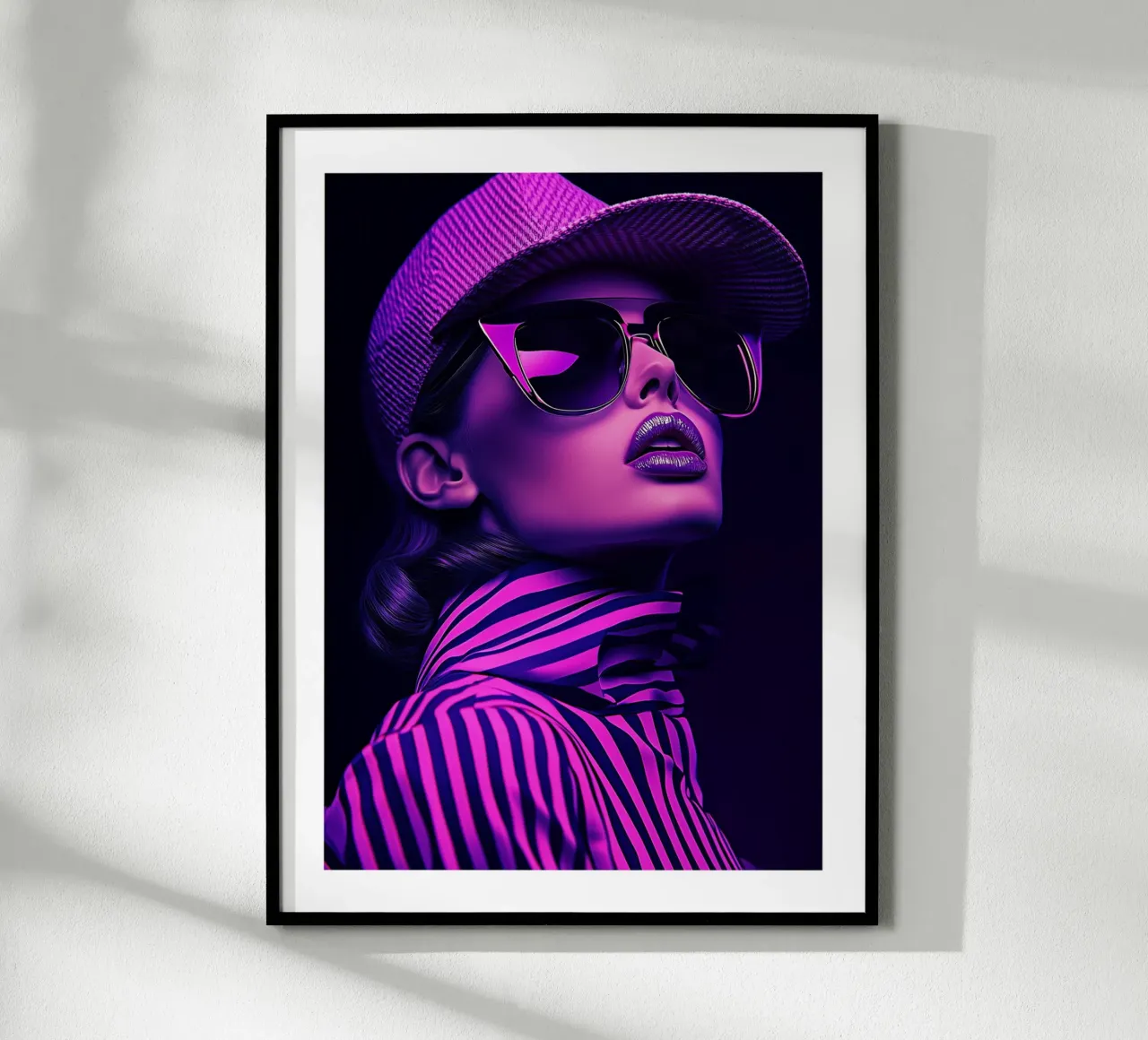 Neon Chic poster da Glitch & Glam