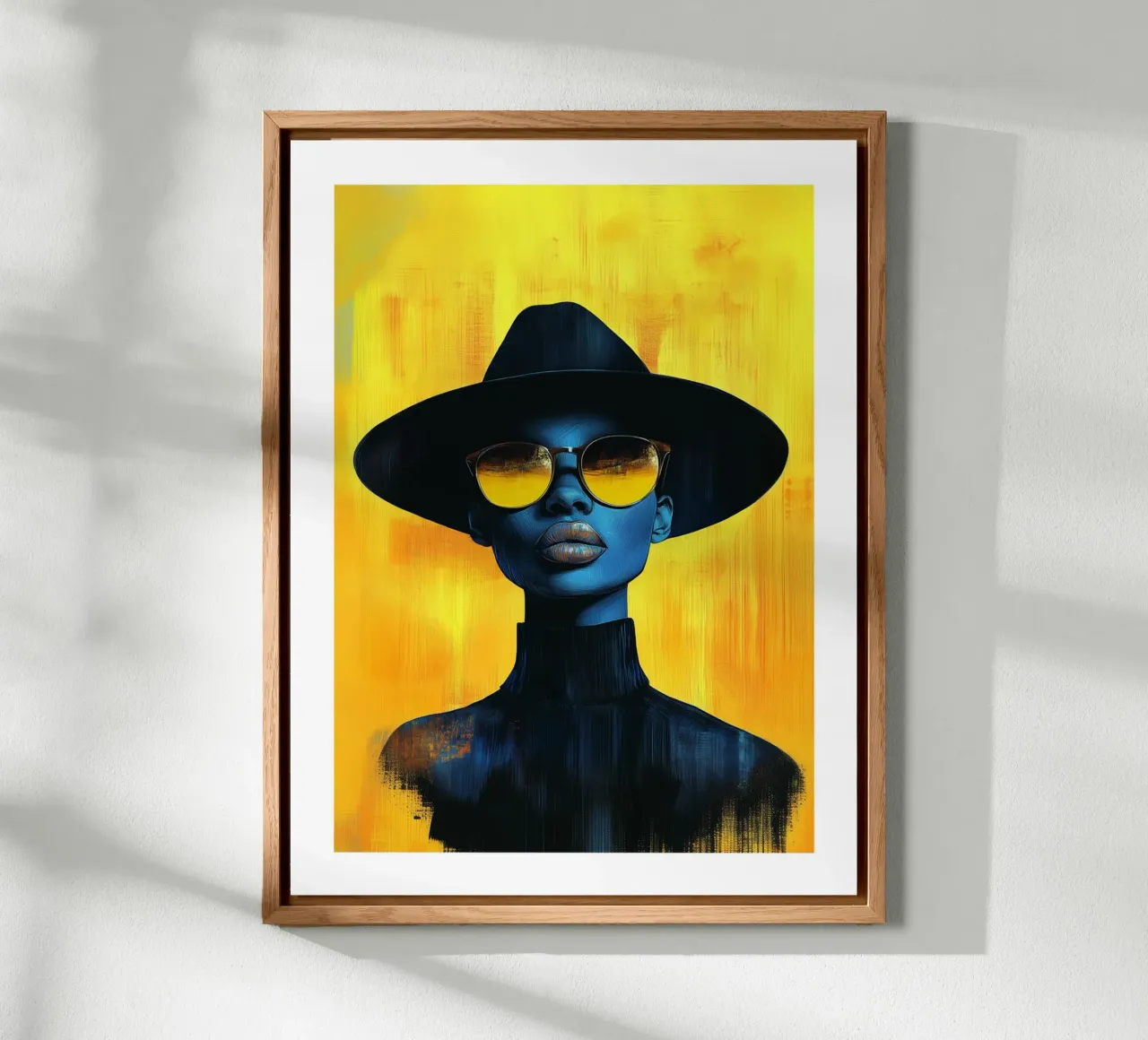 Mistero d'oro alluminio dibond da Glitch & Glam