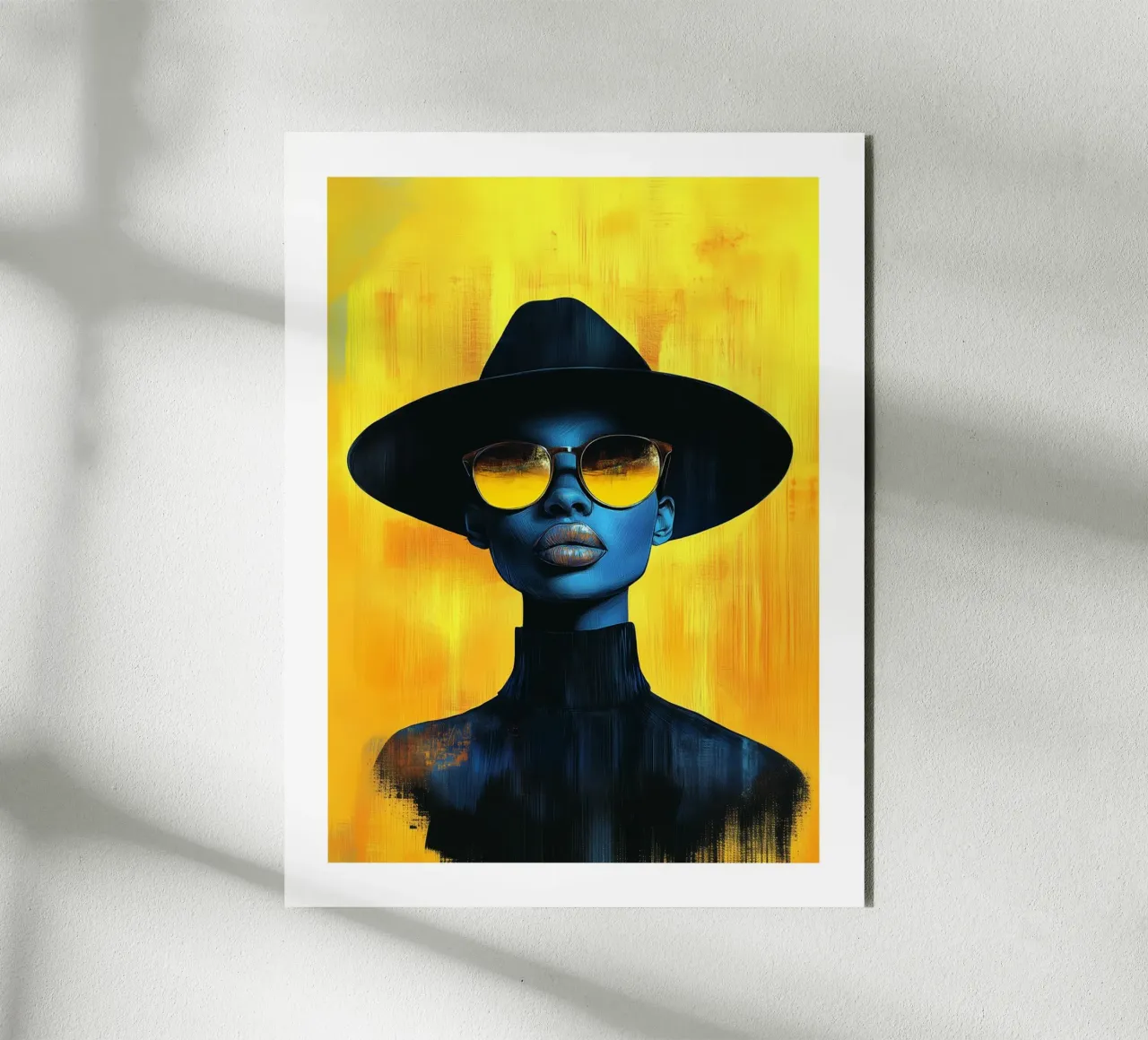 Mistero d'oro alluminio dibond da Glitch & Glam