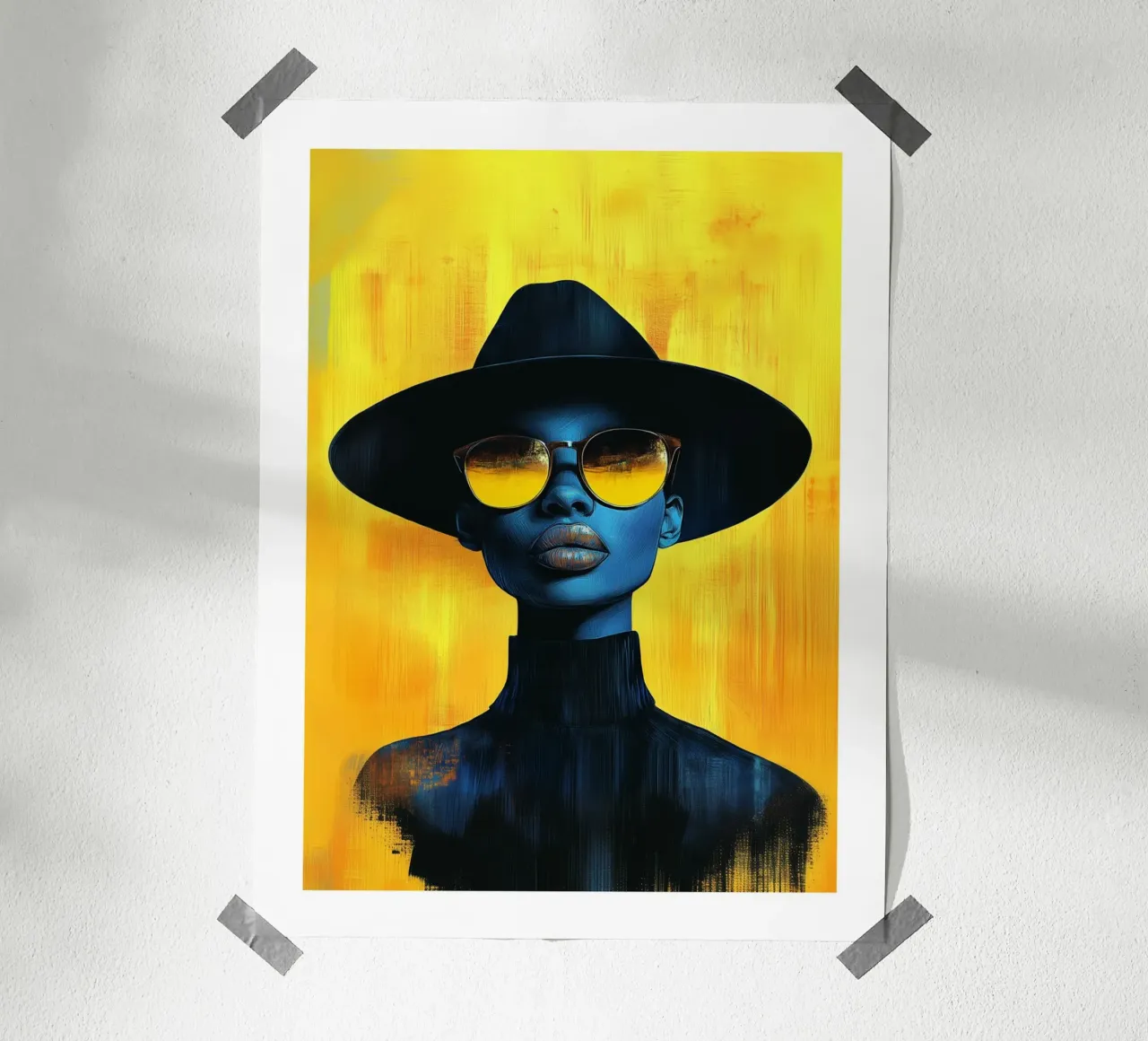 Mistero d'oro poster da Glitch & Glam