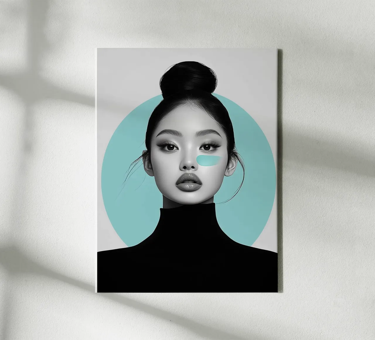 Eleganza minimalista tela con Cornice a cassetta da Glitch & Glam
