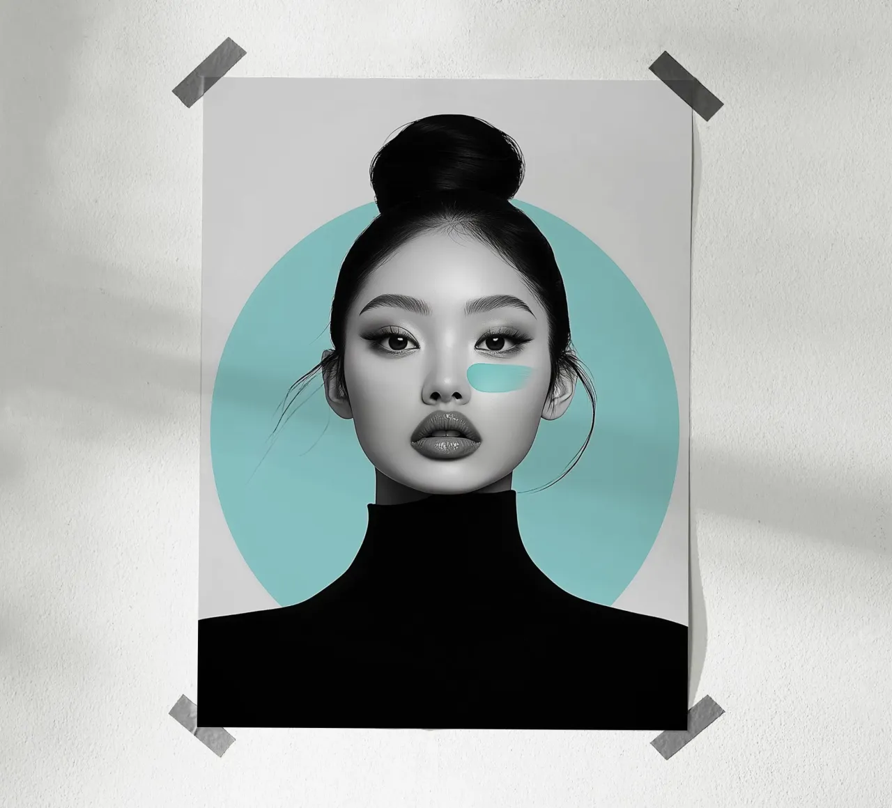 Eleganza minimalista poster da Glitch & Glam