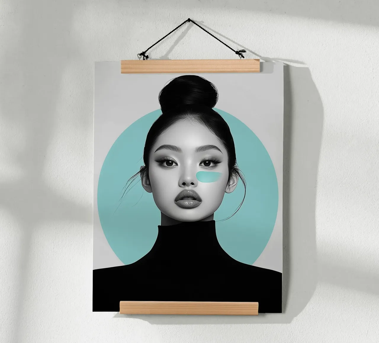 Eleganza minimalista poster da Glitch & Glam