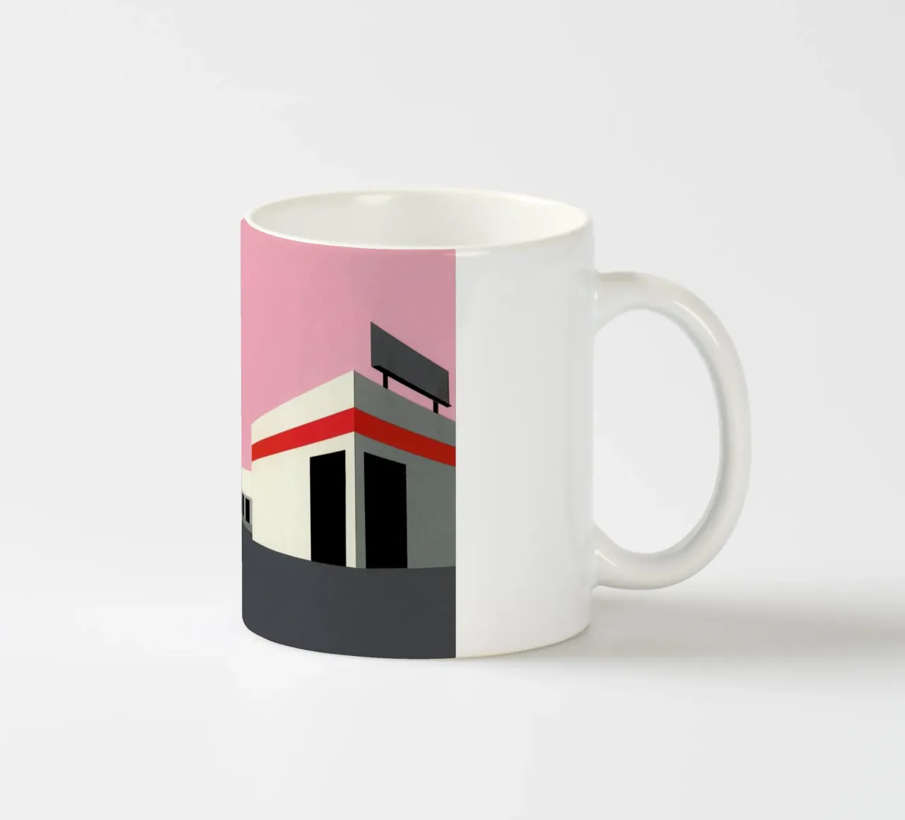 Sunset Warehouse tazza in ceramica da Rosi Feist