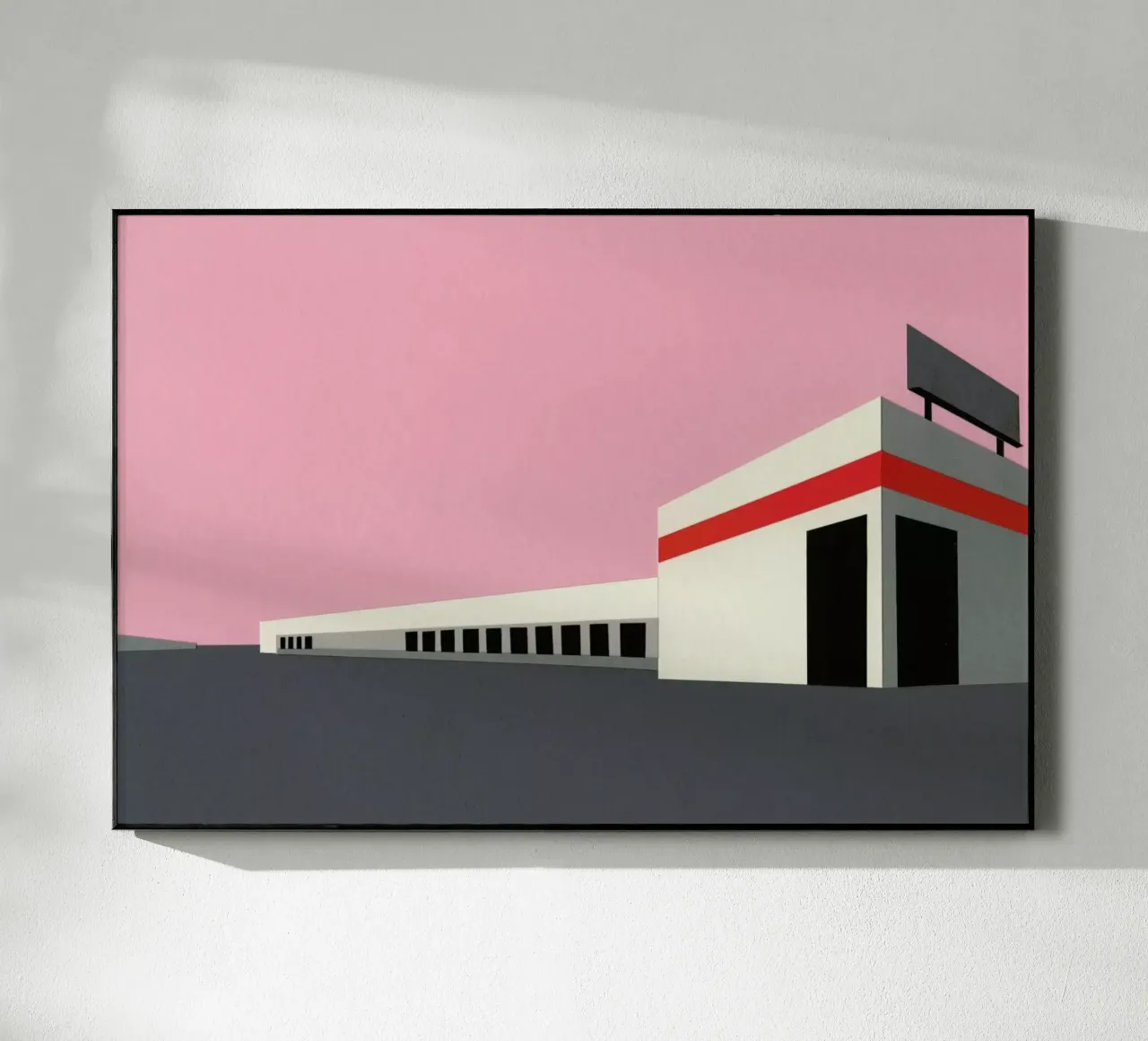 Sunset Warehouse plexiglass da Rosi Feist