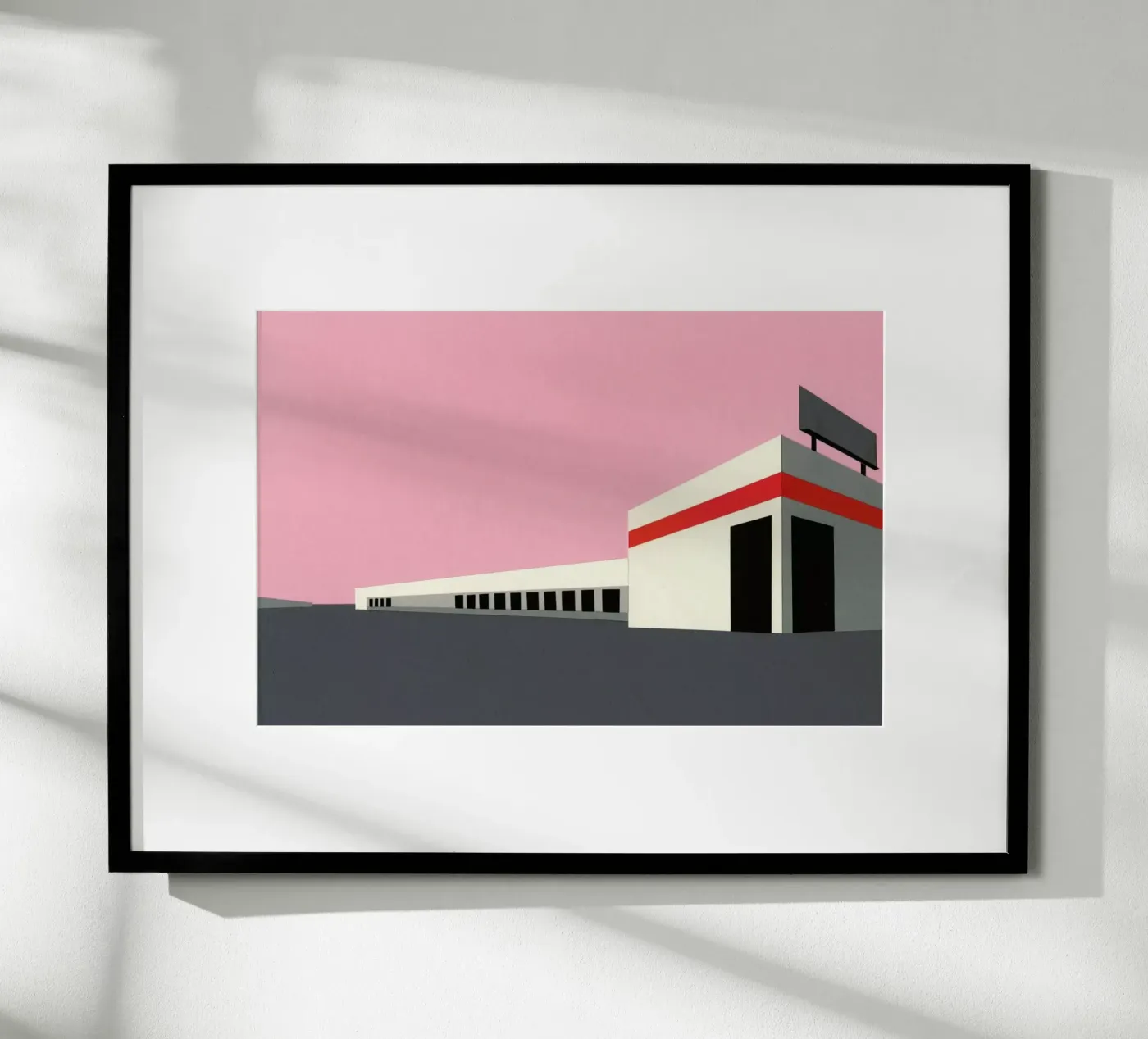 Sunset Warehouse poster da Rosi Feist