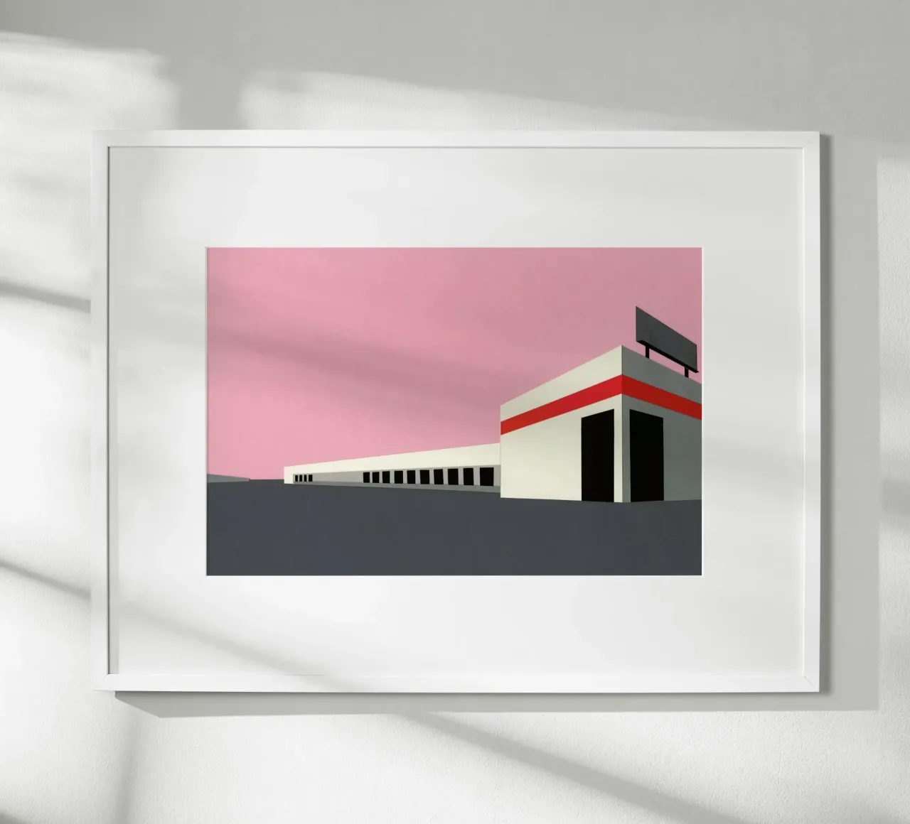 Sunset Warehouse poster da Rosi Feist