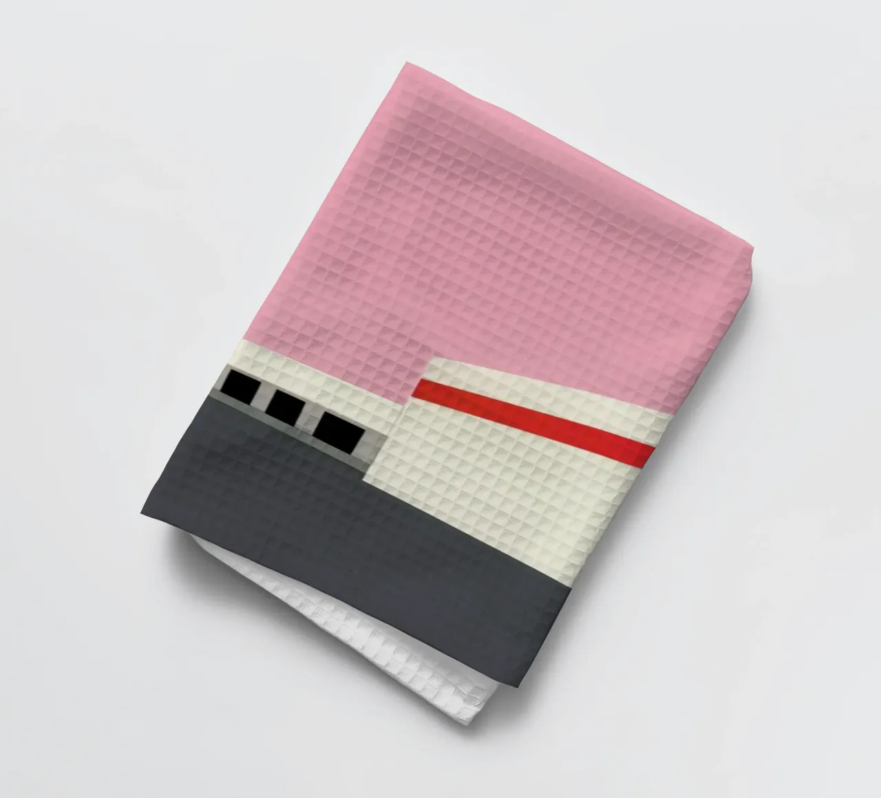 Sunset Warehouse tea towel by Rosi Feist