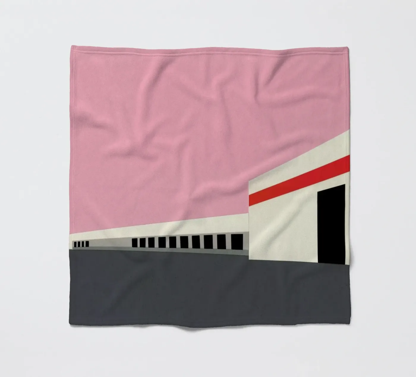 Sunset Warehouse fleecedeken van Rosi Feist