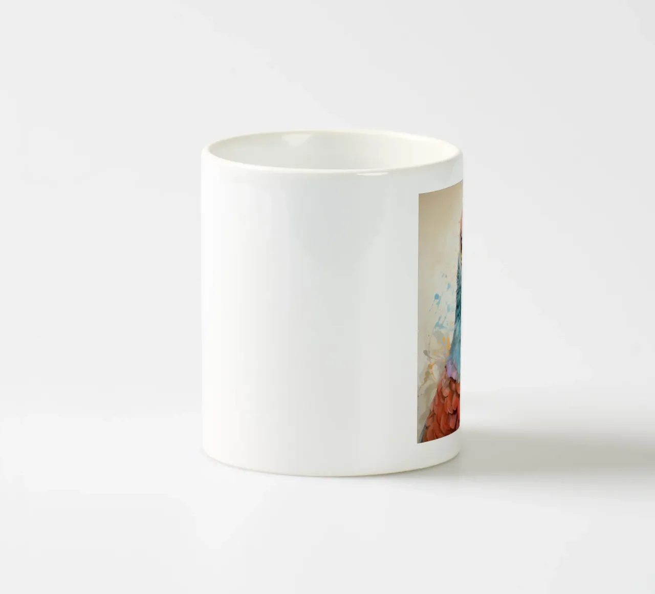 Ritratto di colomba di Barberia tazza in ceramica da Animal Portraits