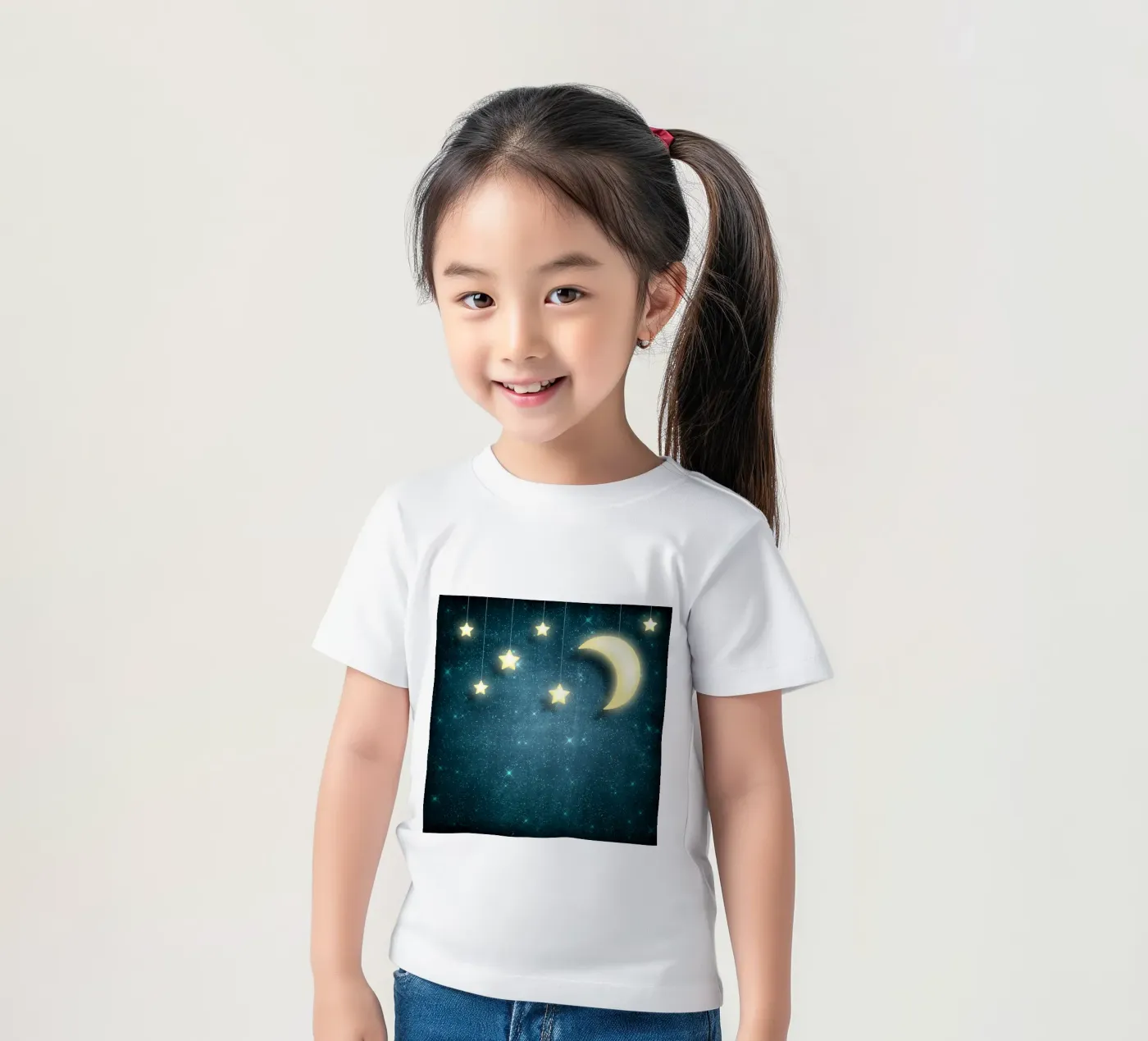 Luna e stelle t-shirt bambini da Spiritual Touch