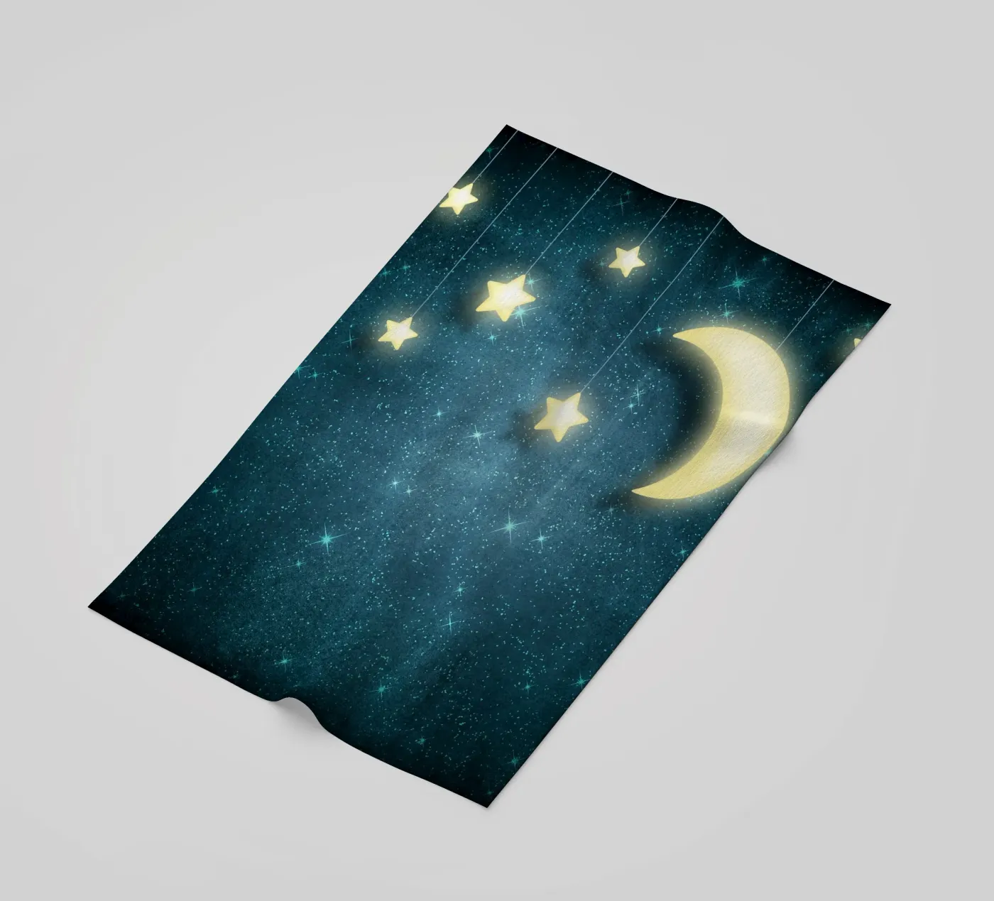 Luna e stelle telo mare da Spiritual Touch