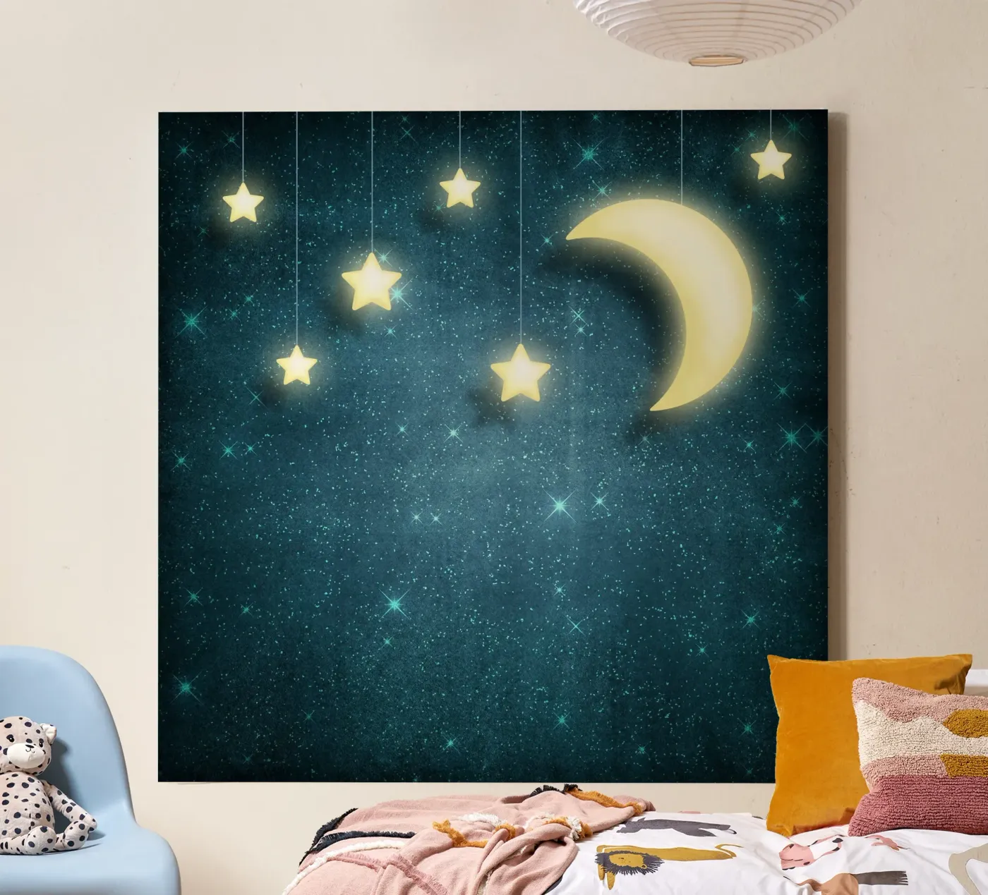 Luna e stelle tela da Spiritual Touch