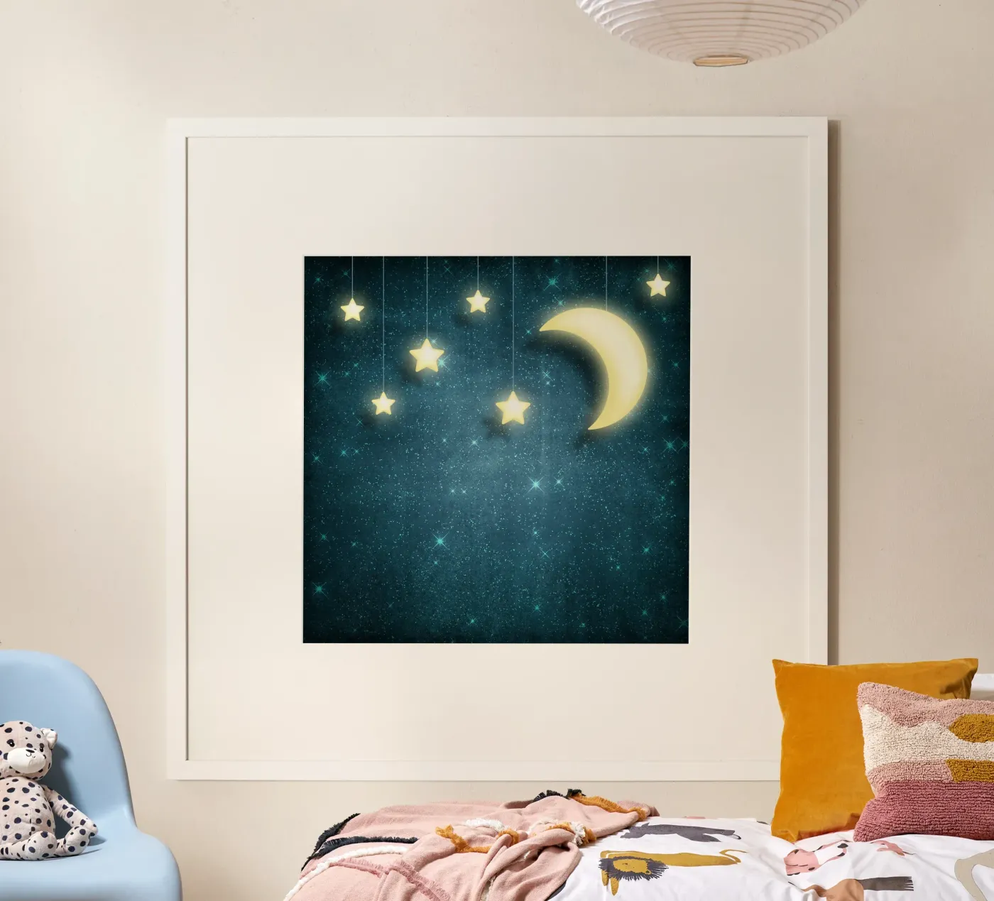 Luna e stelle poster da Spiritual Touch