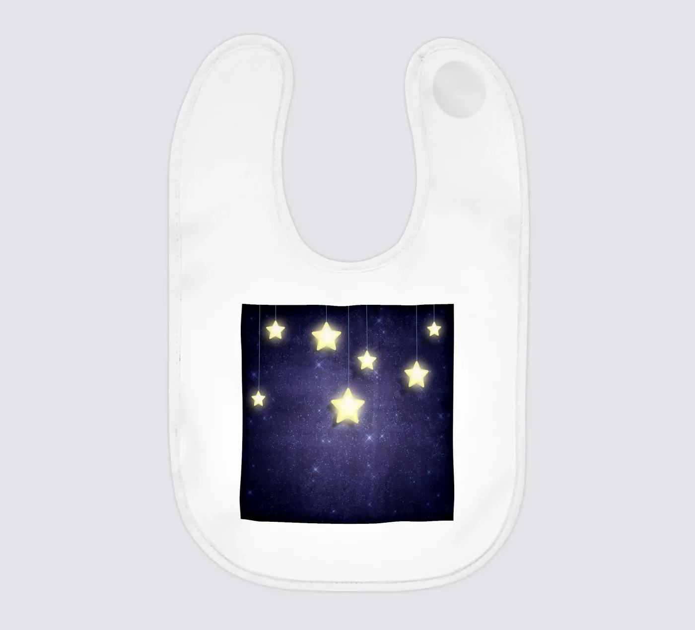 Luna e stelle bavaglino da Spiritual Touch