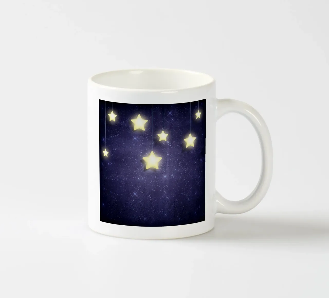 Luna e stelle tazza in ceramica da Spiritual Touch