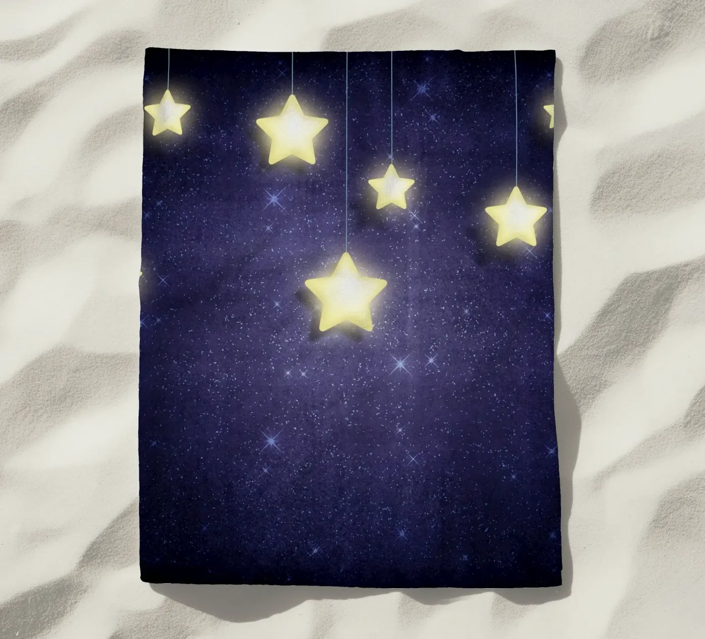 Luna e stelle telo mare da Spiritual Touch