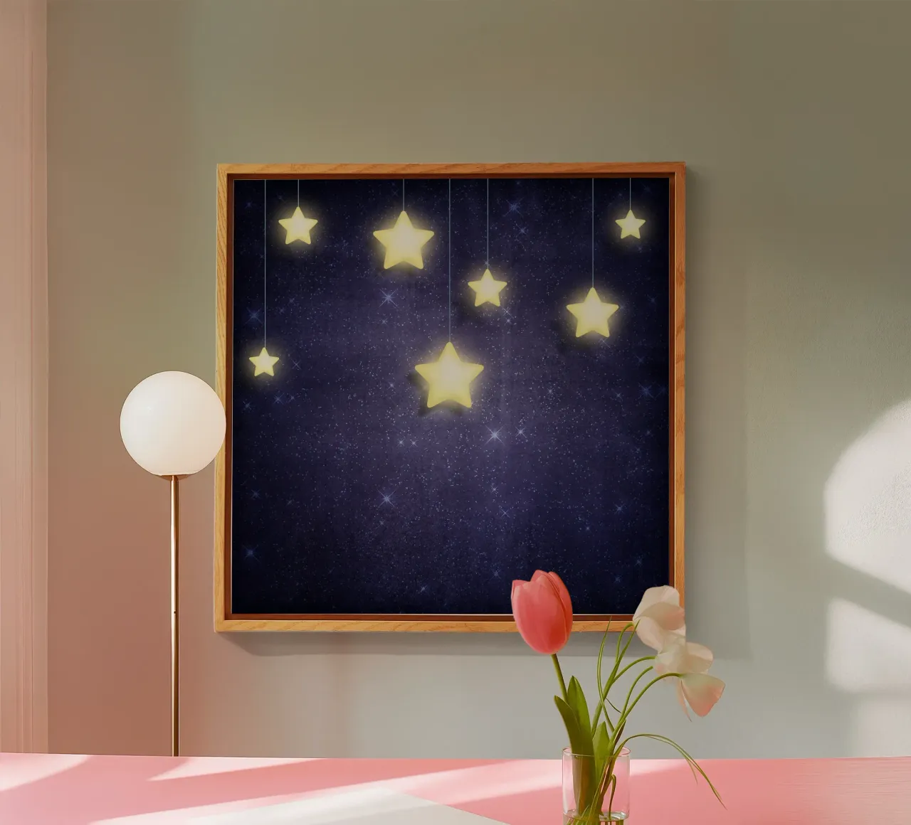 Luna e stelle plexiglass da Spiritual Touch