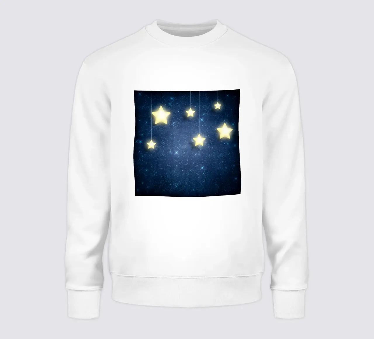 Luna e stelle felpa da Spiritual Touch