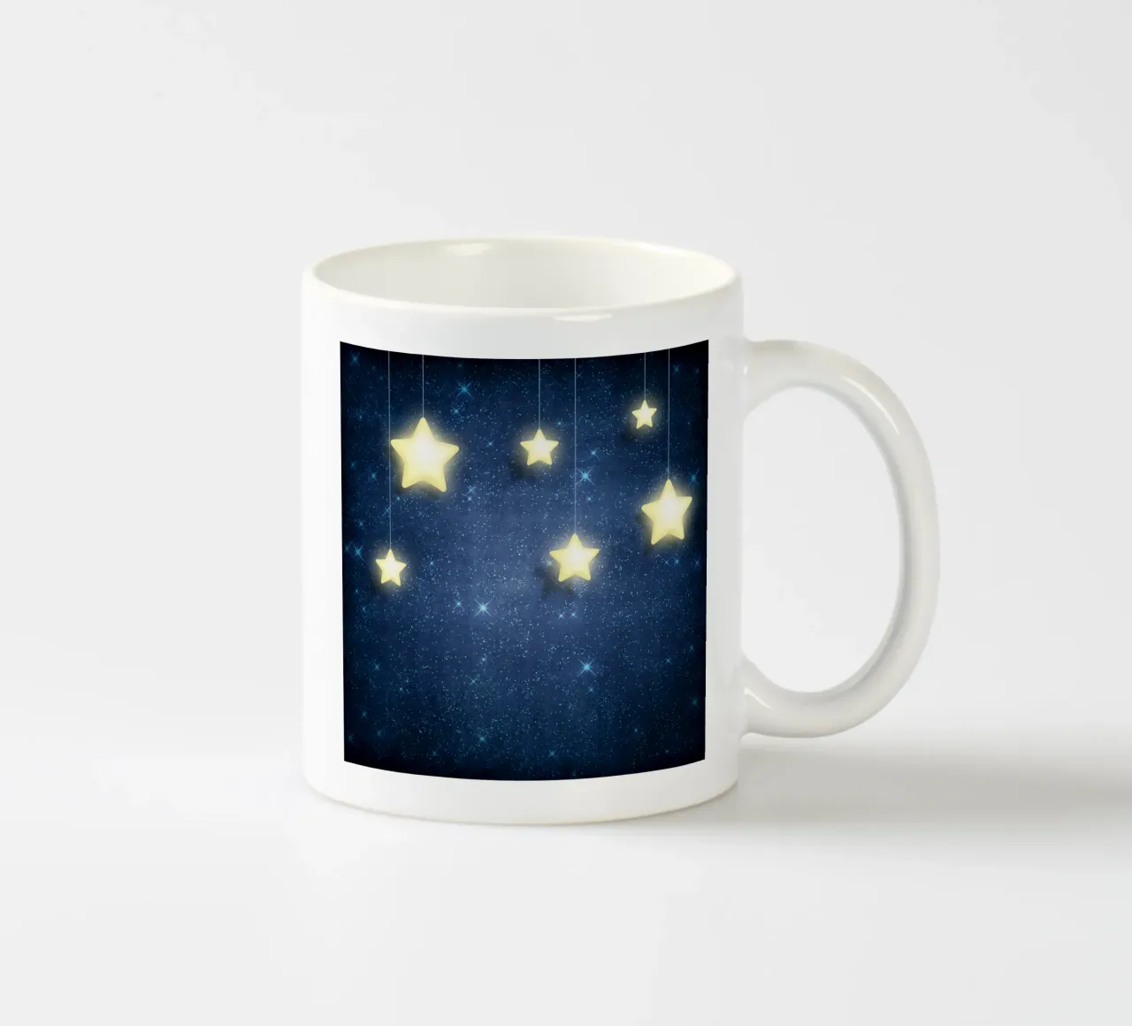 Luna e stelle tazza in ceramica da Spiritual Touch
