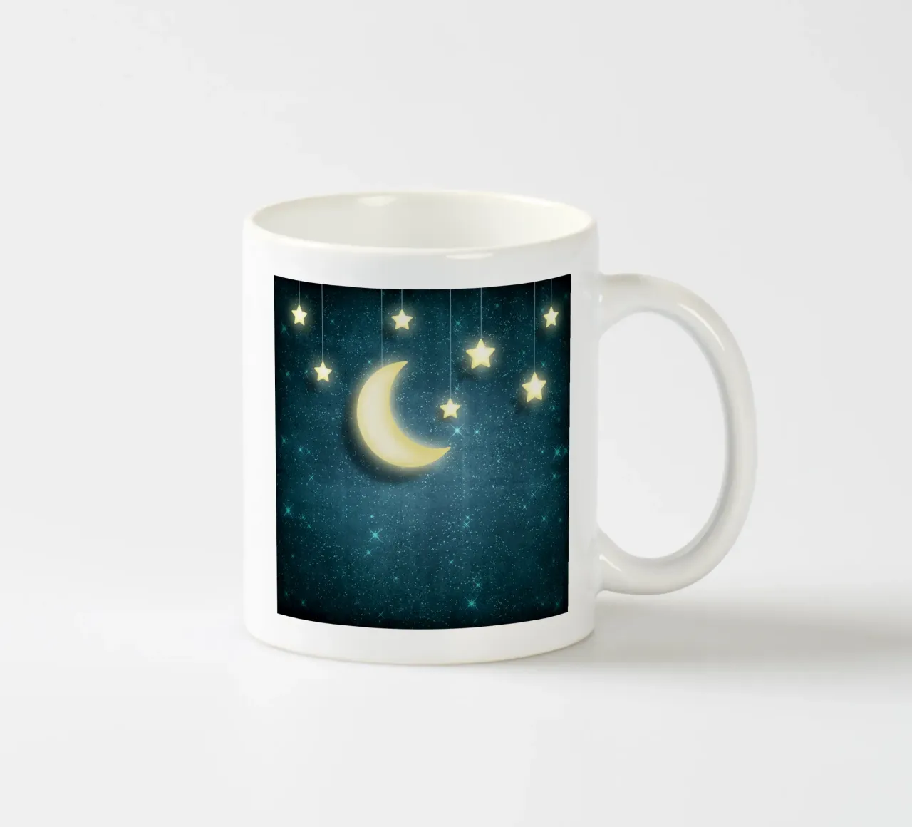 Luna e stelle tazza in ceramica da Spiritual Touch