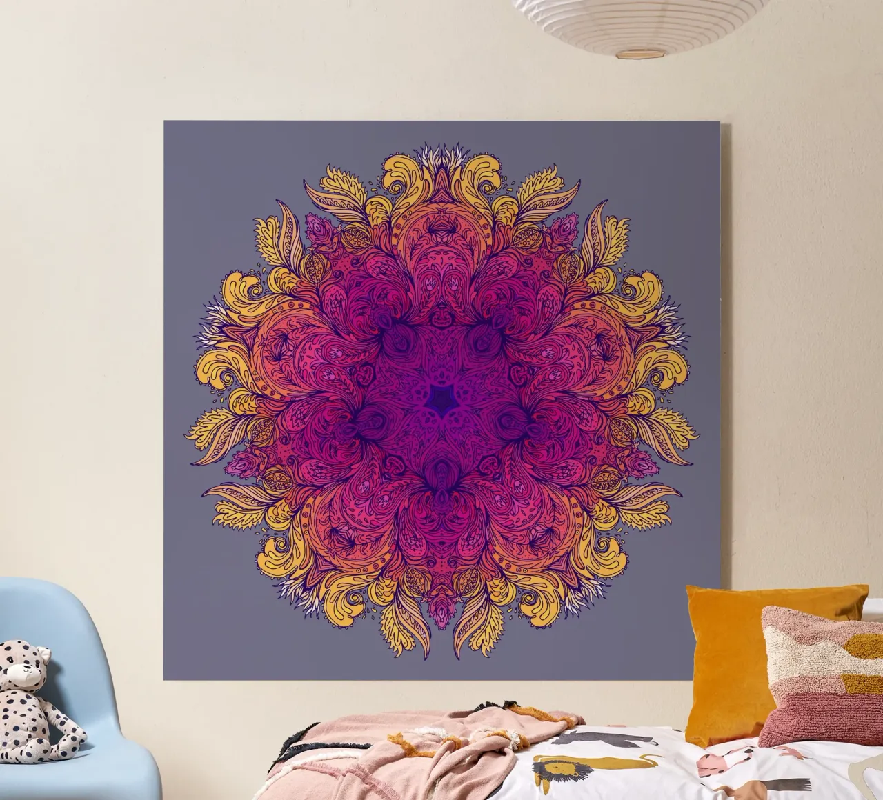 Mandala floreale plexiglass da Spiritual Touch