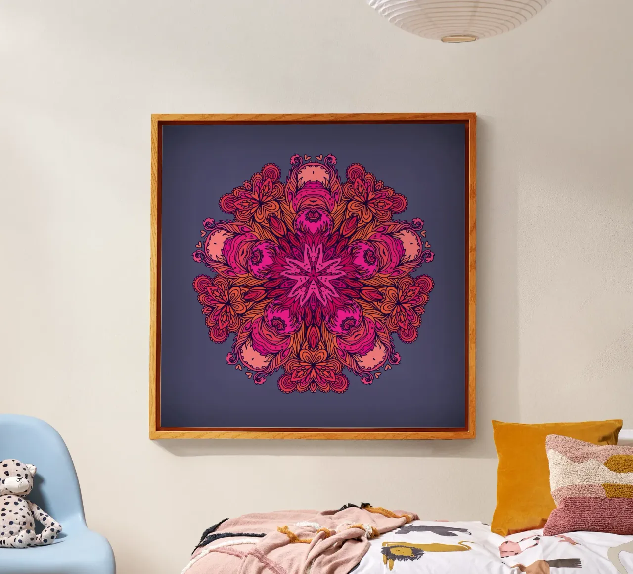 Mandala floreale plexiglass da Spiritual Touch