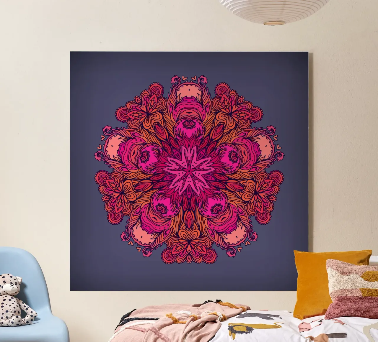 Mandala floreale plexiglass da Spiritual Touch