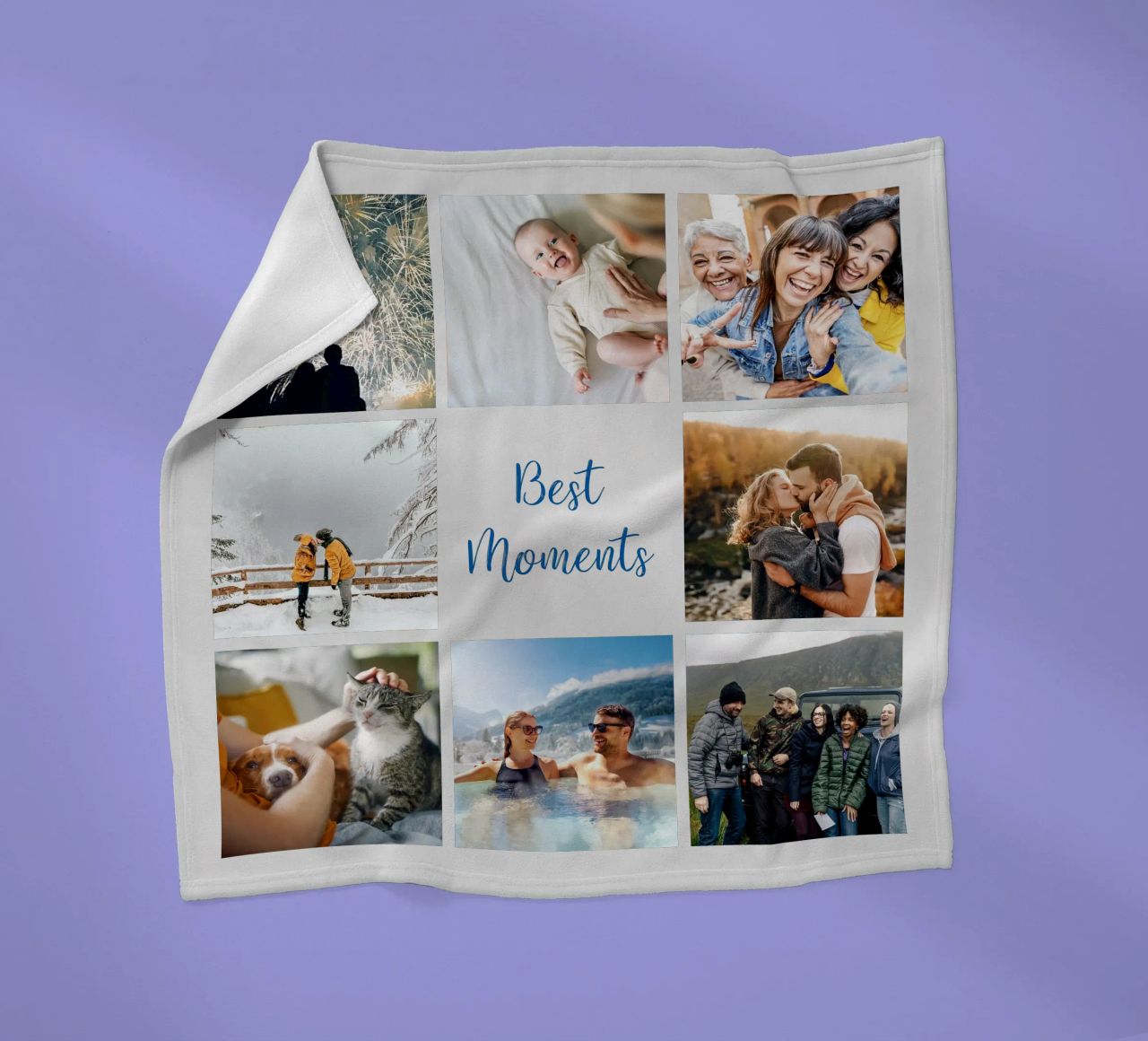 De beste momenten als mooiste cadeau fleecedeken van Motivate-Today