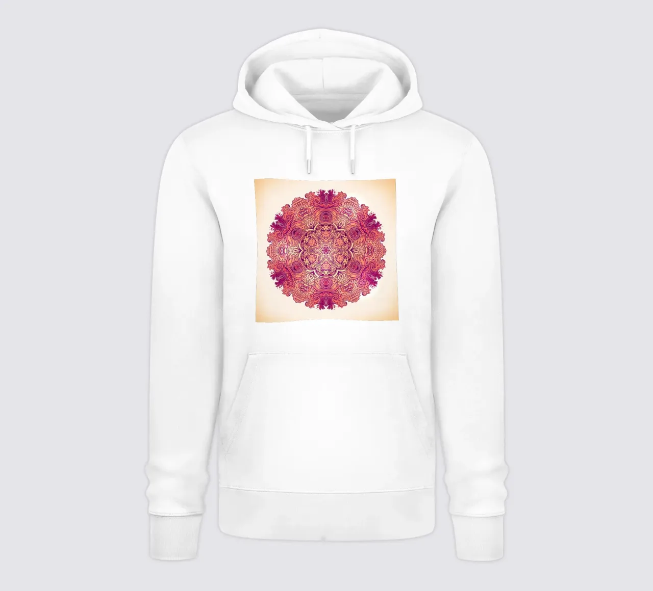 Mandala floreale felpa con cappuccio da Spiritual Touch