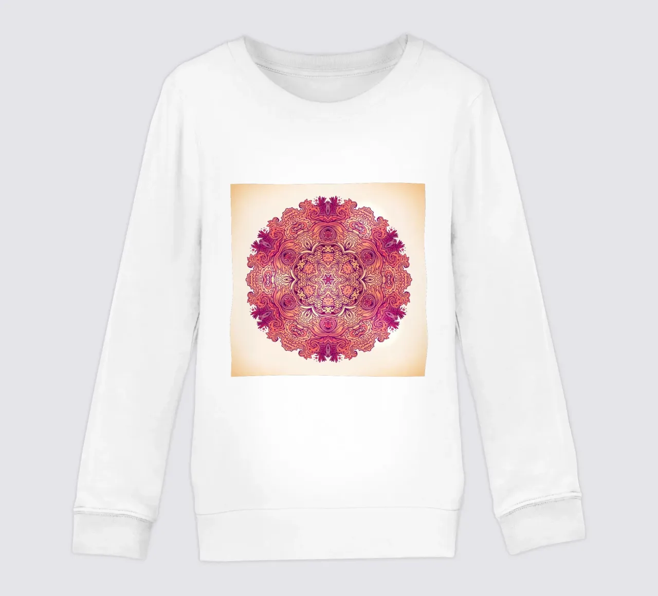 Mandala floreale felpa bambino da Spiritual Touch