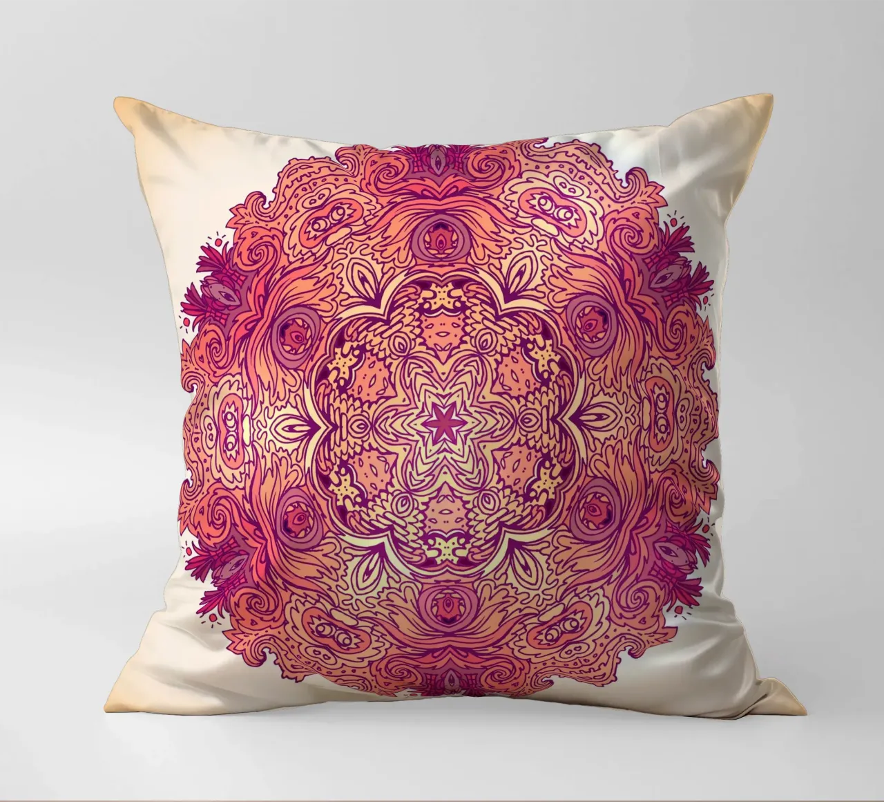 Mandala floreale cuscino da Spiritual Touch