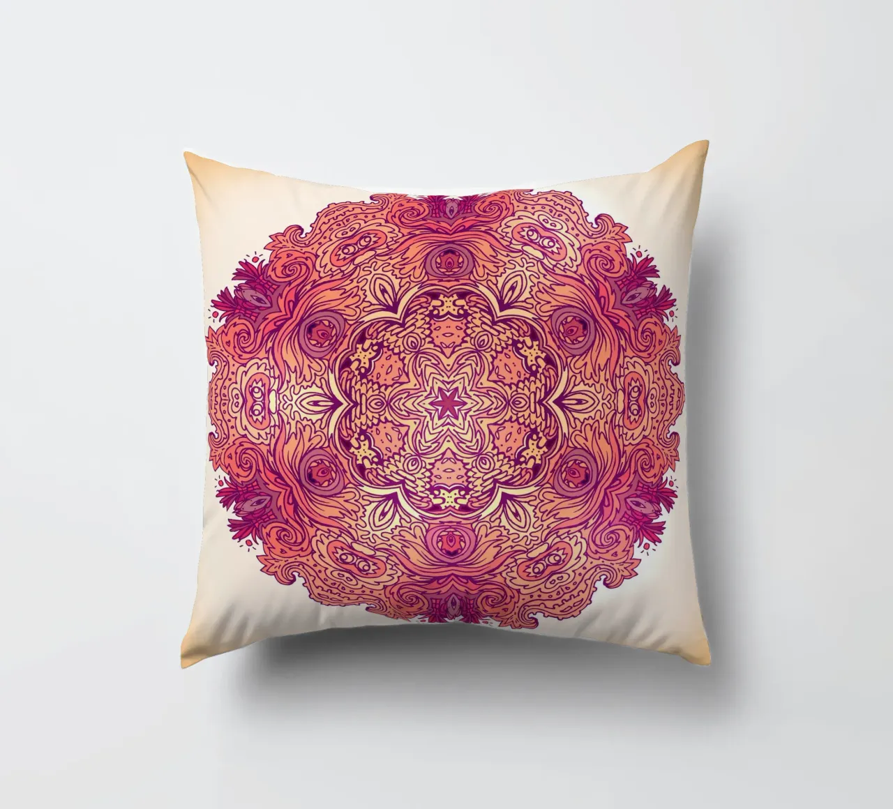 Mandala floreale cuscino da Spiritual Touch