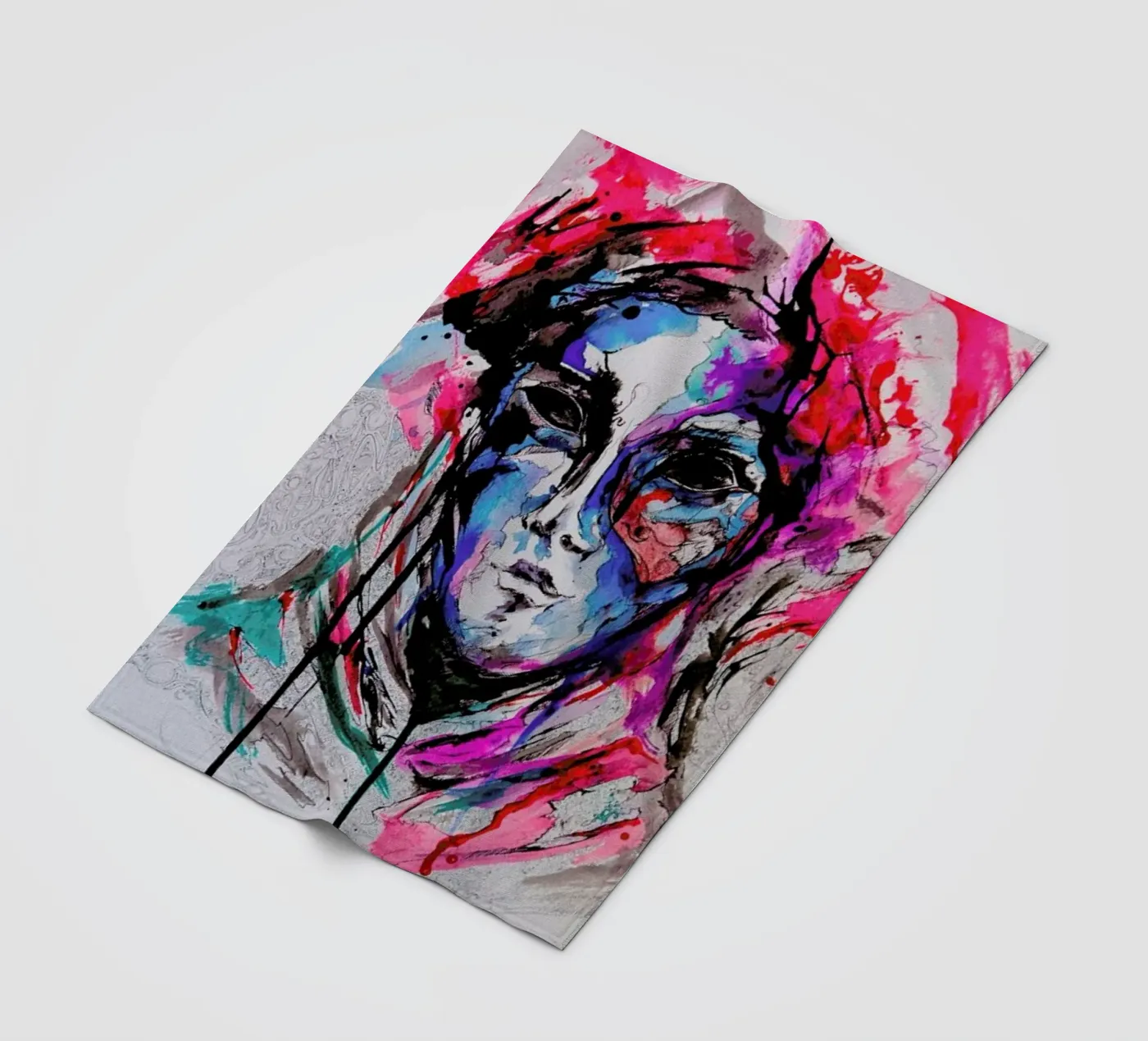 Masq plaid polaire de Marc Allante