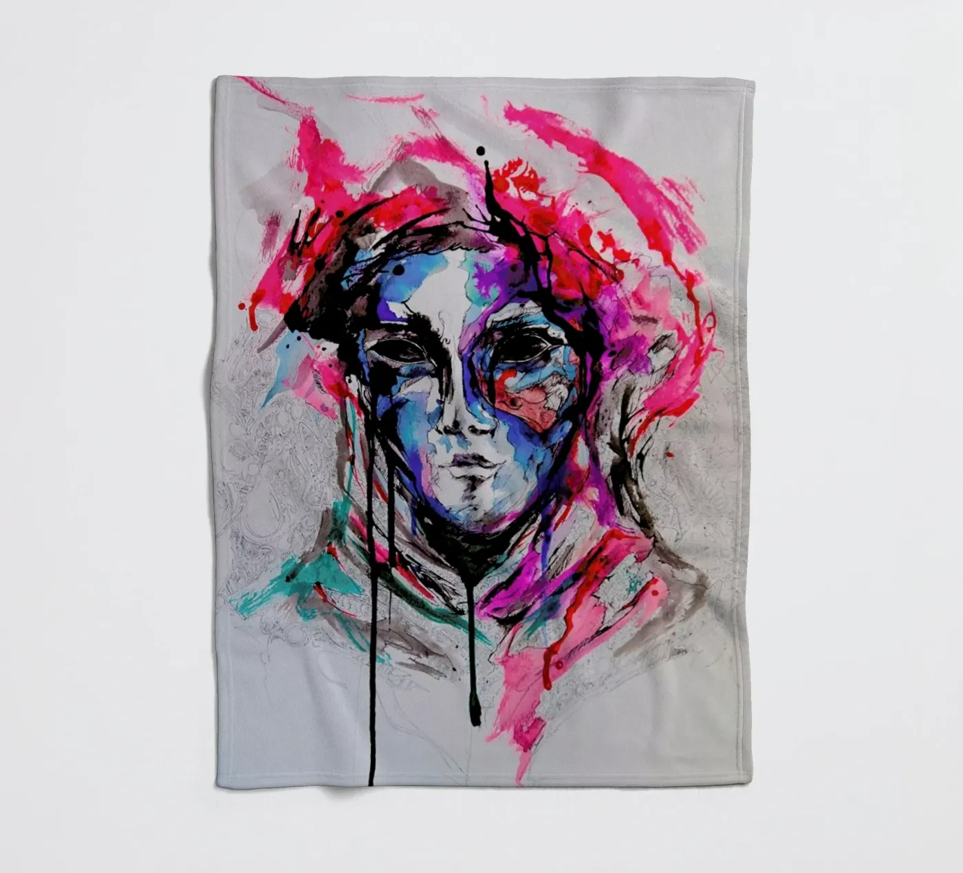 Masq plaid polaire de Marc Allante