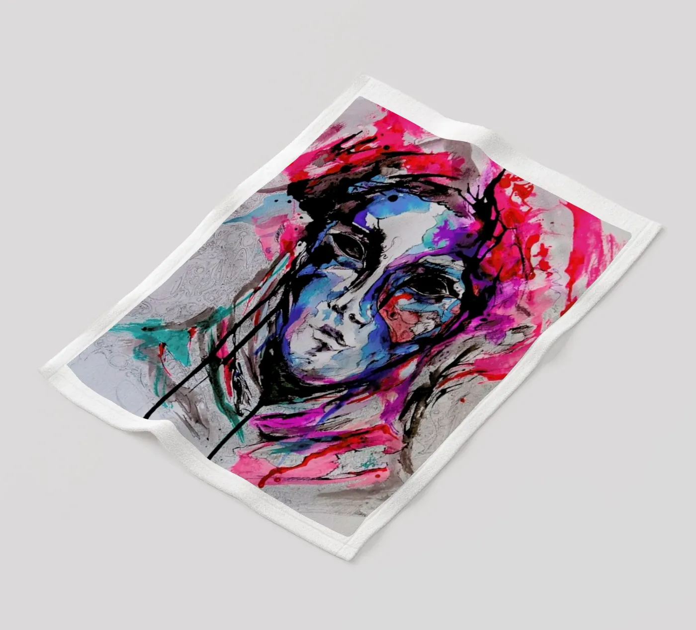 Masq plaid polaire de Marc Allante