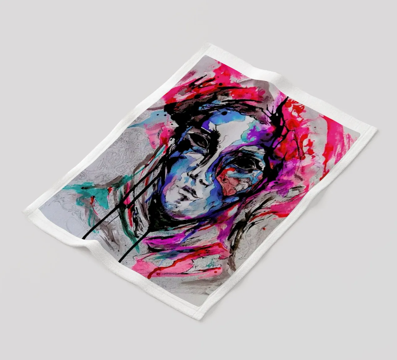 Masq Fleecedecke von Marc Allante