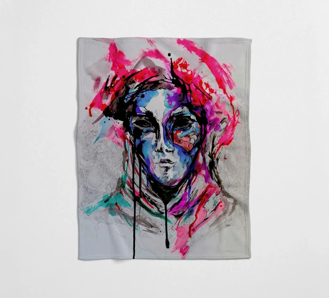 Masq plaid polaire de Marc Allante