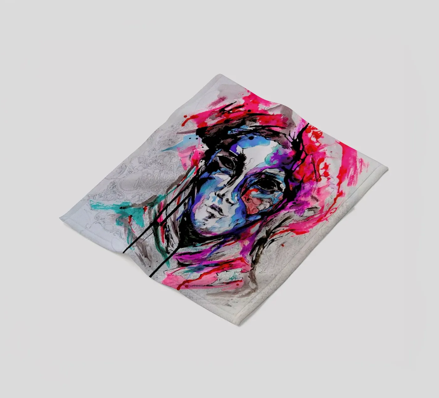 Masq plaid polaire de Marc Allante