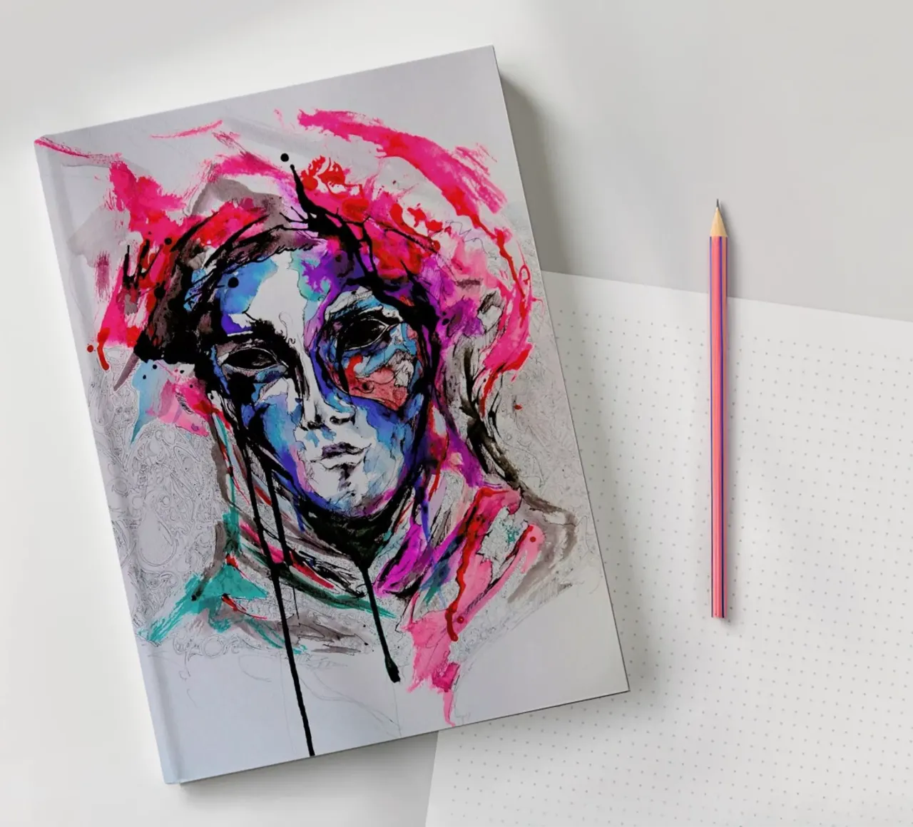 Masq notebook by Marc Allante