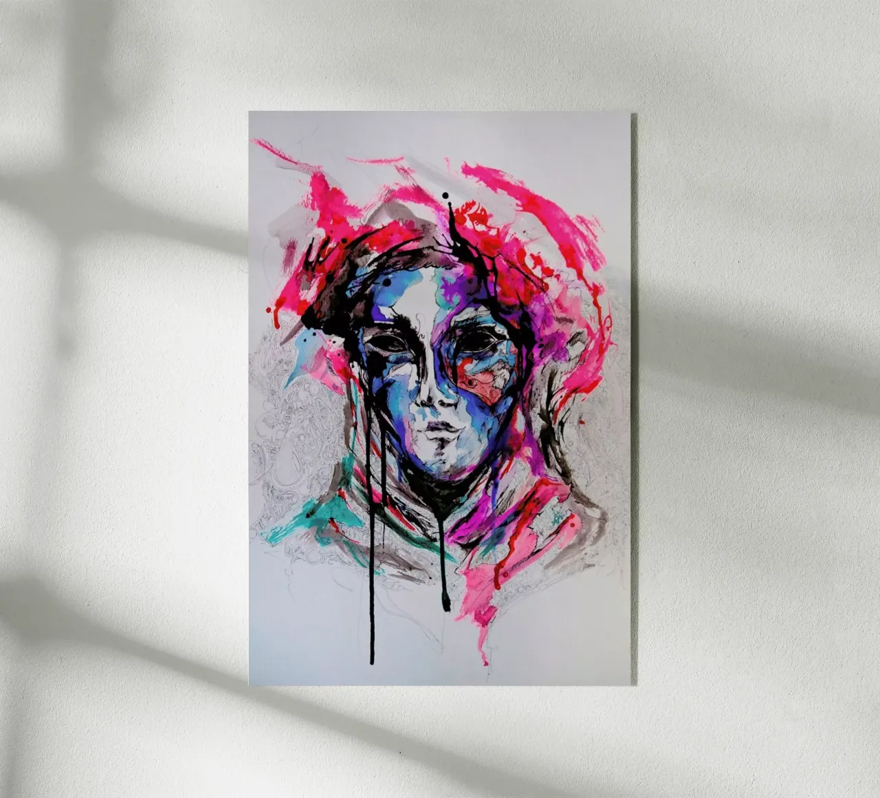 Masq acrylic glass by Marc Allante